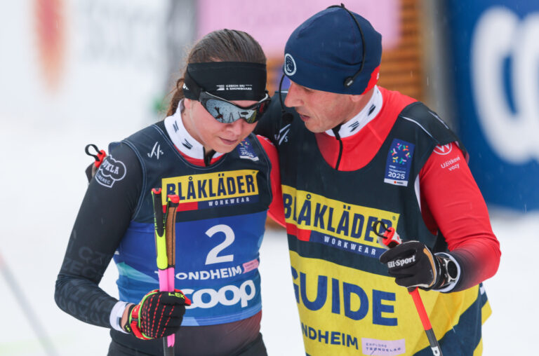 Nevidomá Simona Bubeníčková bere na MS v Trondheimu stříbro ve sprintu!