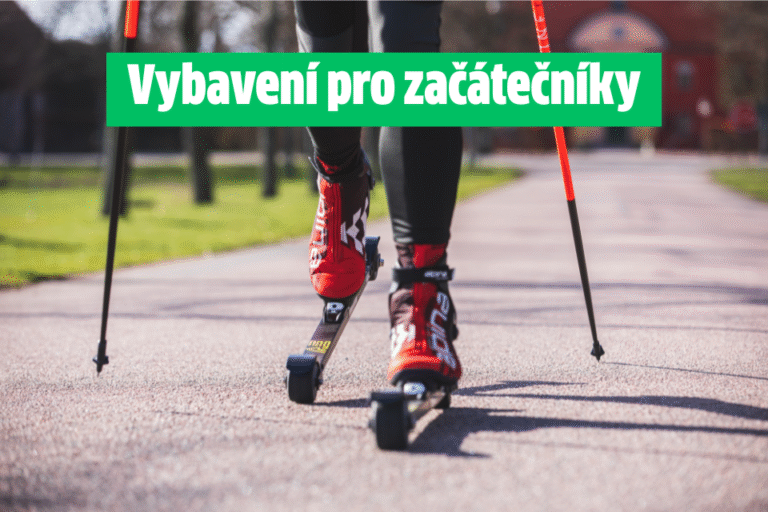 Kolečkové lyže – vše, co jako začátečníci potřebujete vědět
