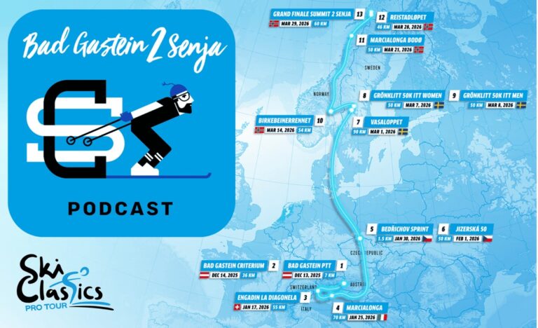 Vychází podcast o kalendáři Ski Classics s novým ředitelem Oskarem Svärdem a zakladatelem Davidem Nilssonem