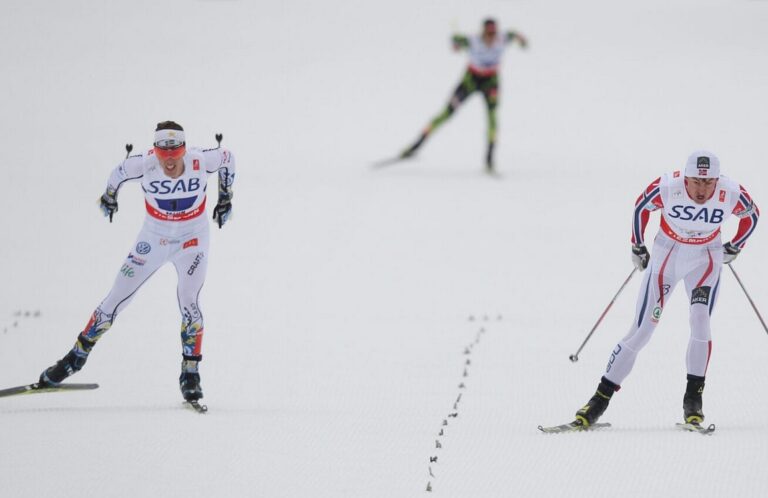Northug a Halfvarsson v telefonické přestřelce
