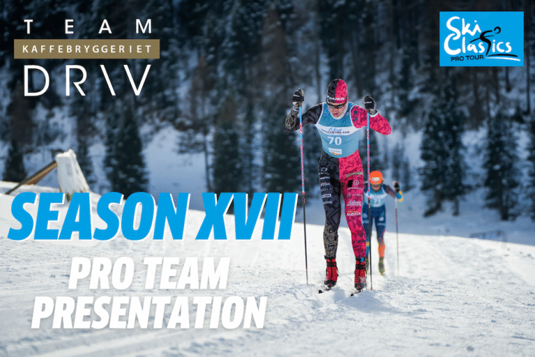 Team Kaffebryggeriet DRIV – Představení Pro Teamu v XVII. sezóně Ski Classics